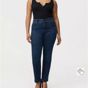 Torrid bombshell high rise straight Jeans 14